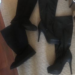 BOOTS 👢 black! Platform
