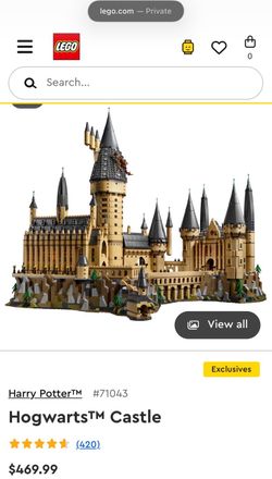 Lego - Hogwarts Castle (Harry Potter), Assembled