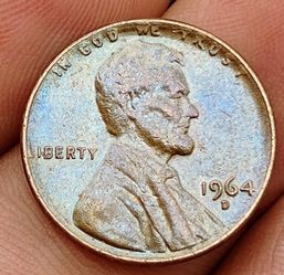 1964 D Penny