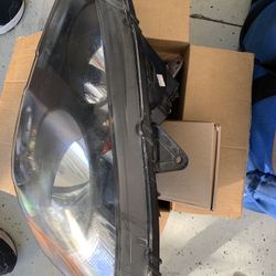 RSX Depot Black Headlight  Driver Side