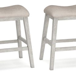 Modern 24" Counter Height Upholstered Barstools chairs