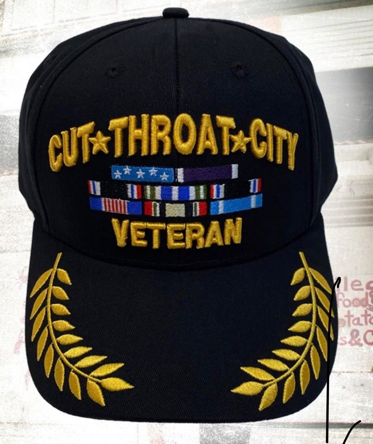 CUT THROAT CITY VETERAN HAT