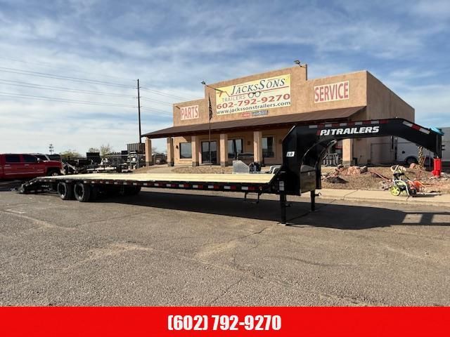2025 Pj Trailers 40' Gooseneck Low-Pro Flatdeck With Duals