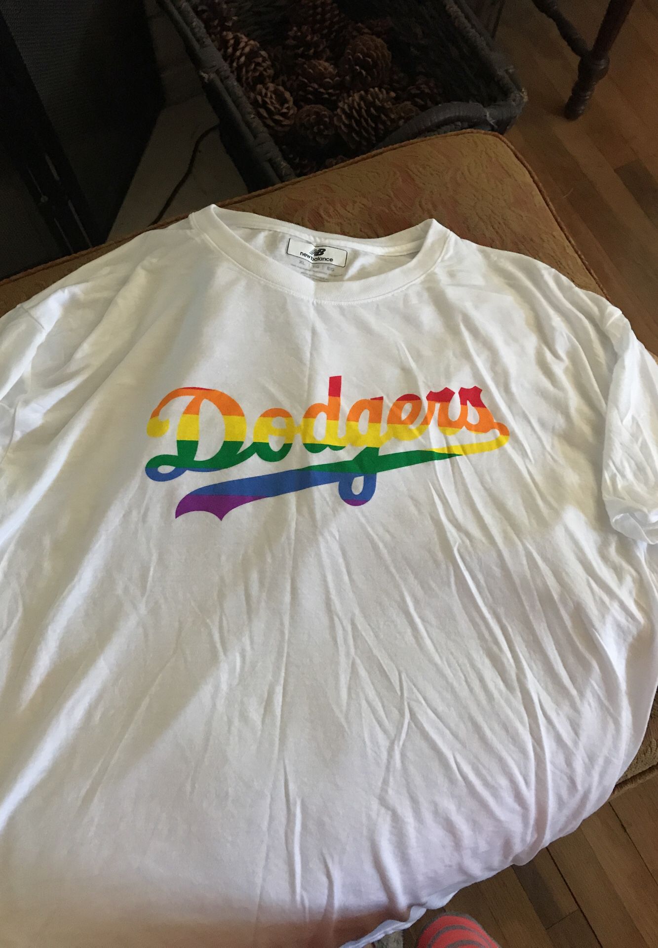dodgers rainbow shirt