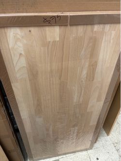 Light wood butcher block 4ft
