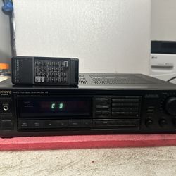 Onkyo TX-902 Quartz Synthesized Tuner 2 Channels Amplifier R1 With Remote 