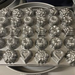 Multi Shape Mini Cakes Pan