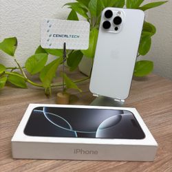 iPhone 16 Pro Max 256gb At&t & Cricket Carrier 93% 🔋Health in Excellent 8/10 Condition #0553