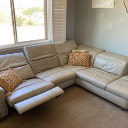 Copenhagen Leather Sectional/Couch