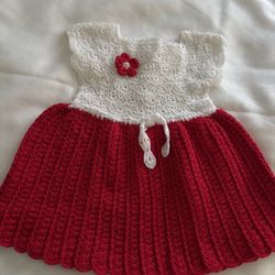 Vestido Tejido A Crochet 