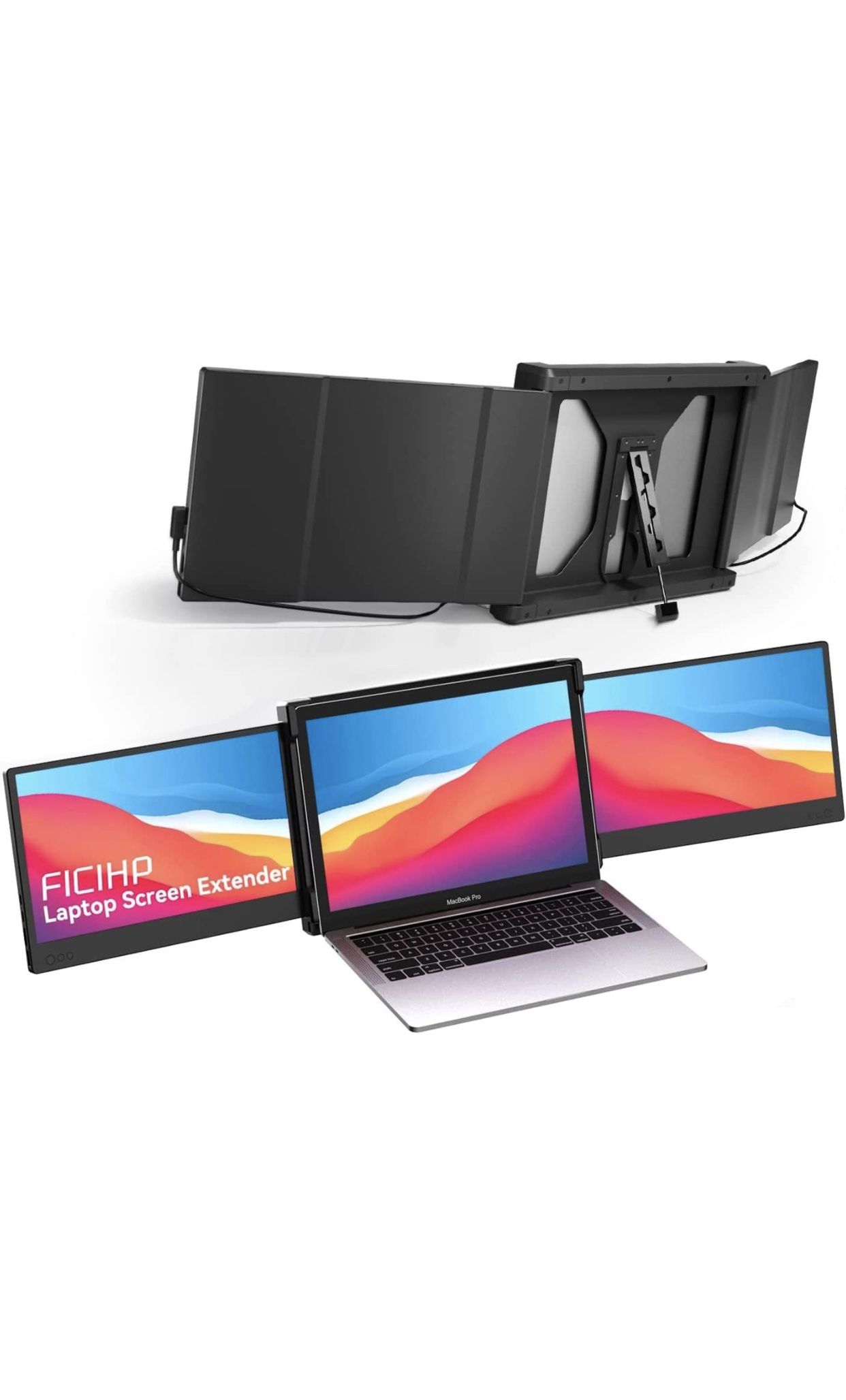 Triple Screen Laptop Monitor
