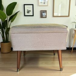 Vintage MCM Foot Stool 