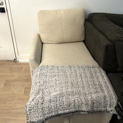 Beige Couch / Bed / Storage