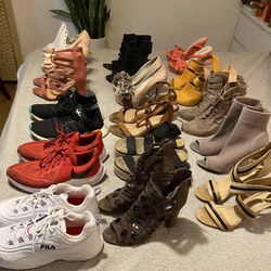 Lot Female Size 9 Shoes