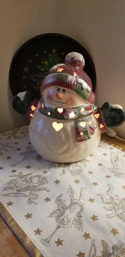 Snowman light Crazy Mountain