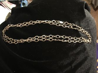 925 Rolo necklace and bracelet