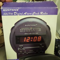 NEW! Digital Alarm Clock Radio