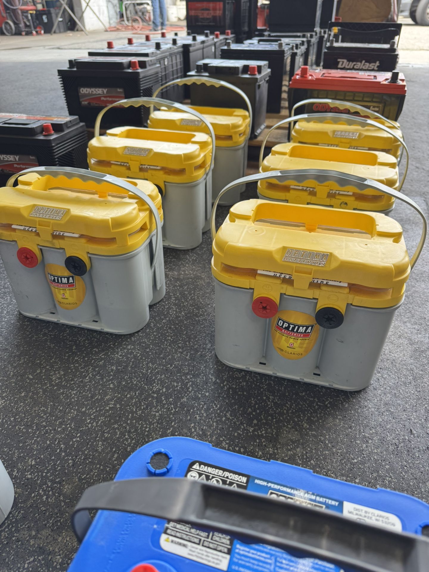 OPTIMA Batteries OPT8014-045 8014-045 D34/78 Yellow Top Dual Purpose car truck Battery. Bateria Para Carro o Camioneta Model 34 78 Universal with Top