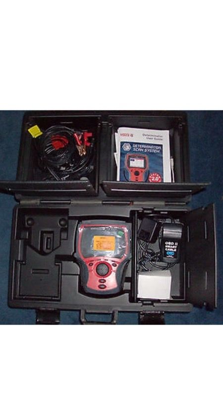 Vehicle Scanner Matco Determinator Scan System 2.0 with Heavy Duty travel hard case