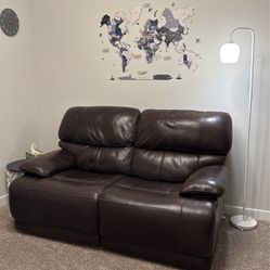 Leather Recliner Sofa Couch