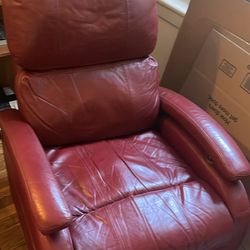Leather Recliner Chair 