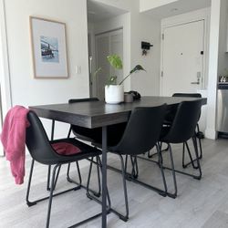 Dining Table With 6 Chairs | Mesa Con 6 Sillas 