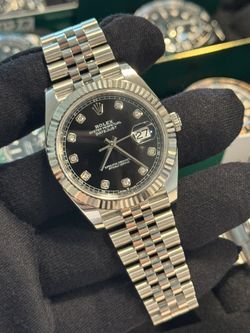 Rolex Datejust 41mm Black Diamond 2025