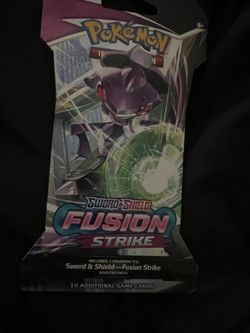 Pokemon Fusion Strike Sleeved Booster Pack