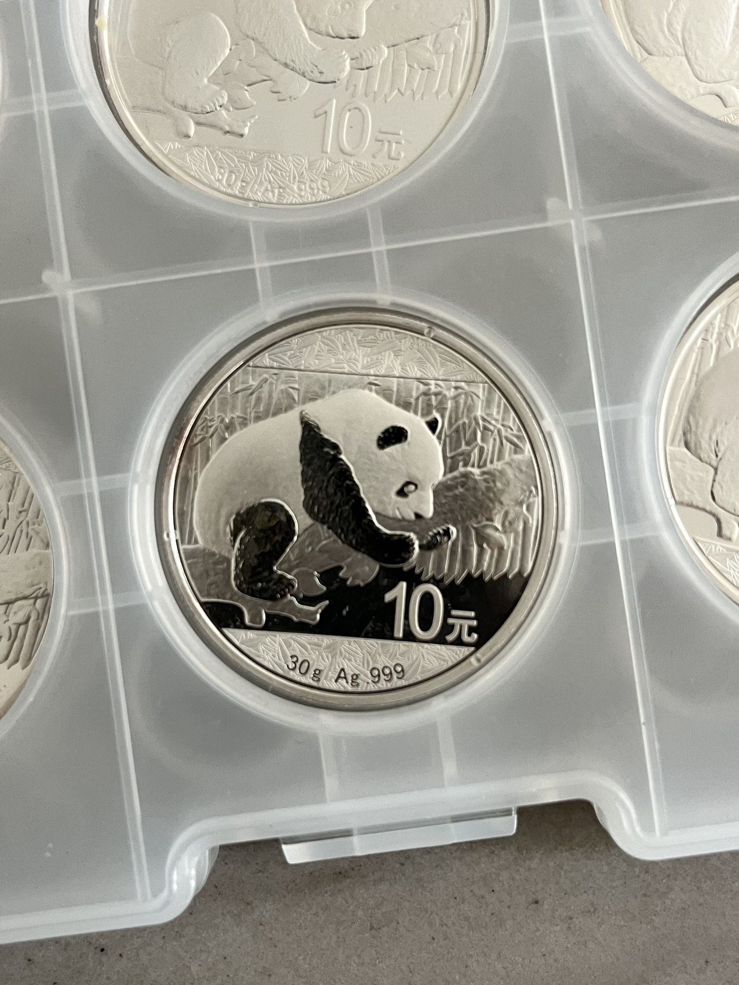 2016 Silver Chinese Panda 30g 999 Fine Silver Coin