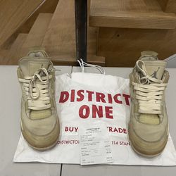 Air Jordan 4 Offwhite Sail 9.5 Men Used for Sale in Brooklyn, NY - OfferUp