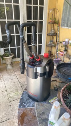 Red and gray marine land self-contained pump