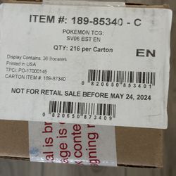 Twilight Masquerade Booster Box Case