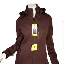 ANDREW MARC WINE COLOR REMOVABLE HOOD JACKET WOMAN SIZE SMALL NEW WITH TAGS
 * Price Is Firm*