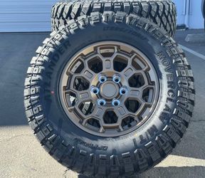 2027 Toyota Tacoma 4Runner NEW 17" Rims Wheels Tires Tundra Sequoia FJ Cruiser Lexus GX460 GX470