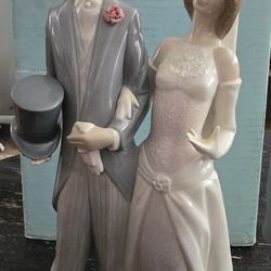 Lladro Wedding Bride Groom 1.404