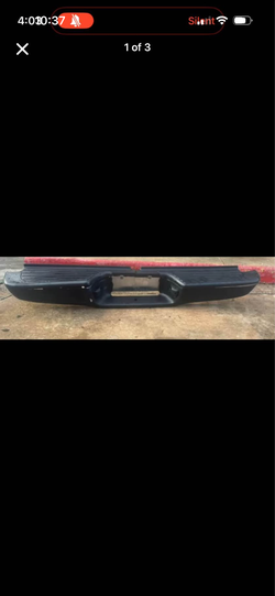 2002 Toyota Tacoma rear bumper