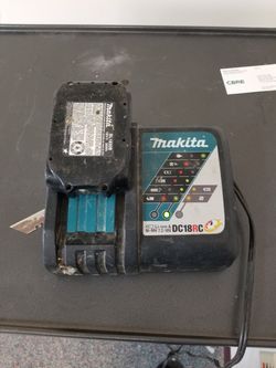 Makita battery 18v and charger