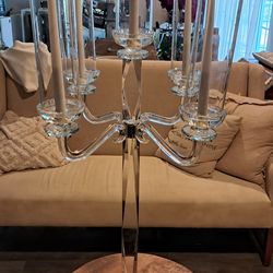 Crystal candelabras