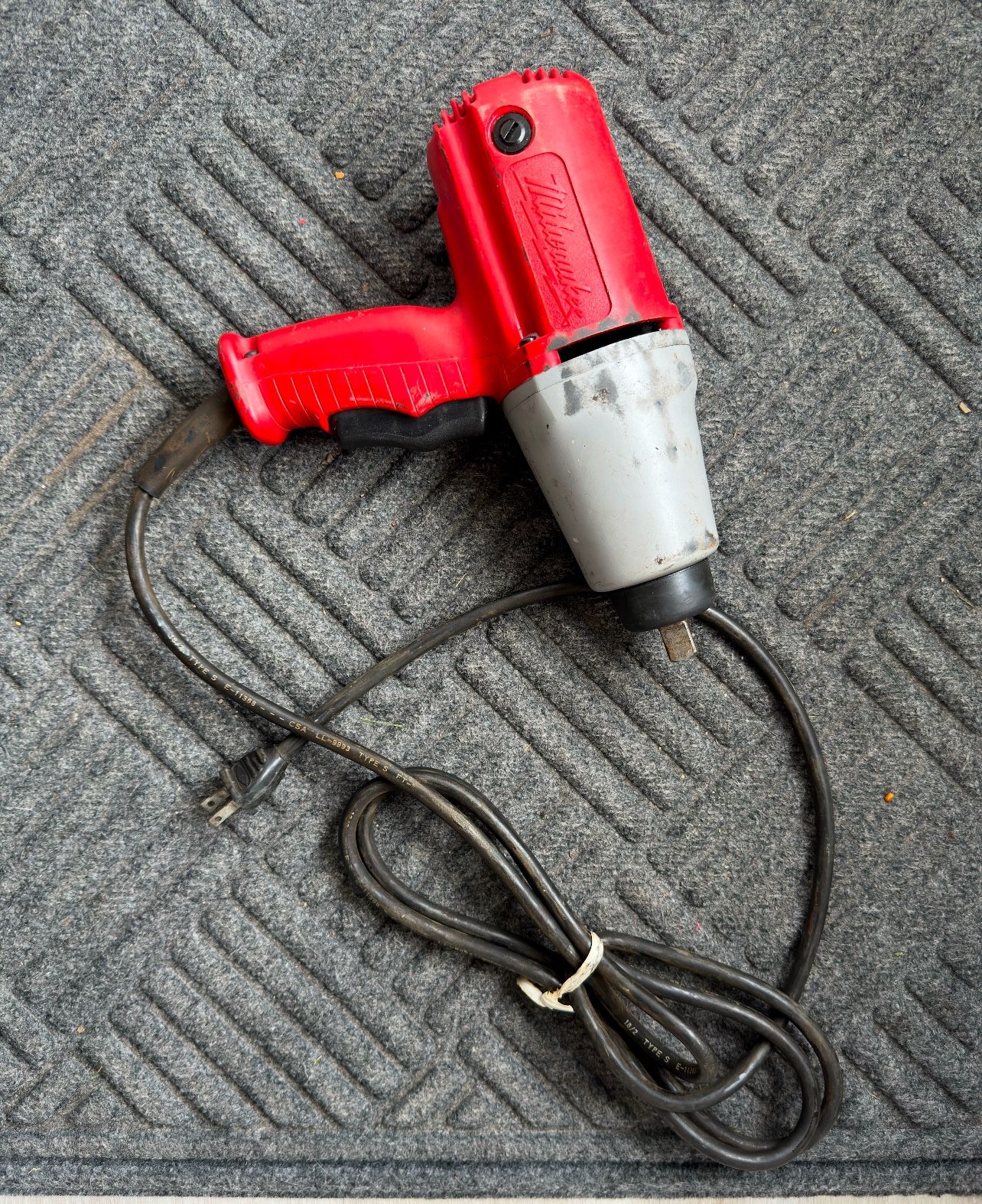 Corded Milwaukee 1/2 Inch Impact Wrench