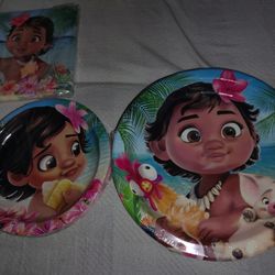 Baby Moana Party Supplies