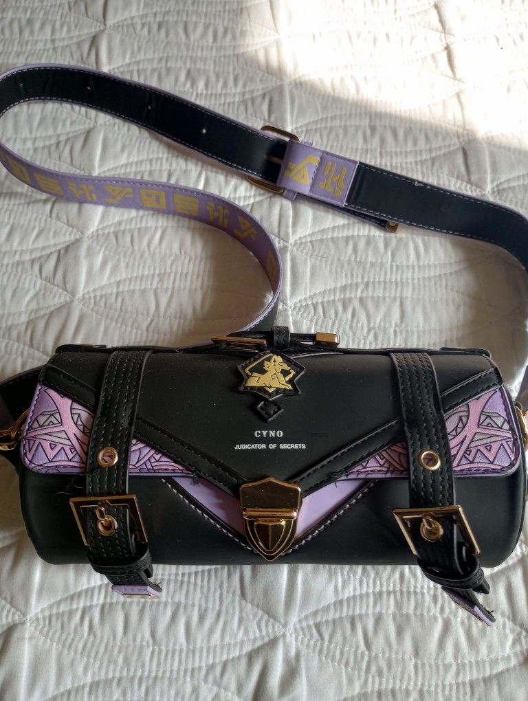 Genshin Impact Cyno Theme Impression Shoulder/Crossbody Bag. Like New!!!