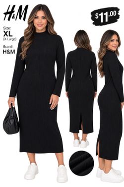 H&M Ribbed Knit Dress