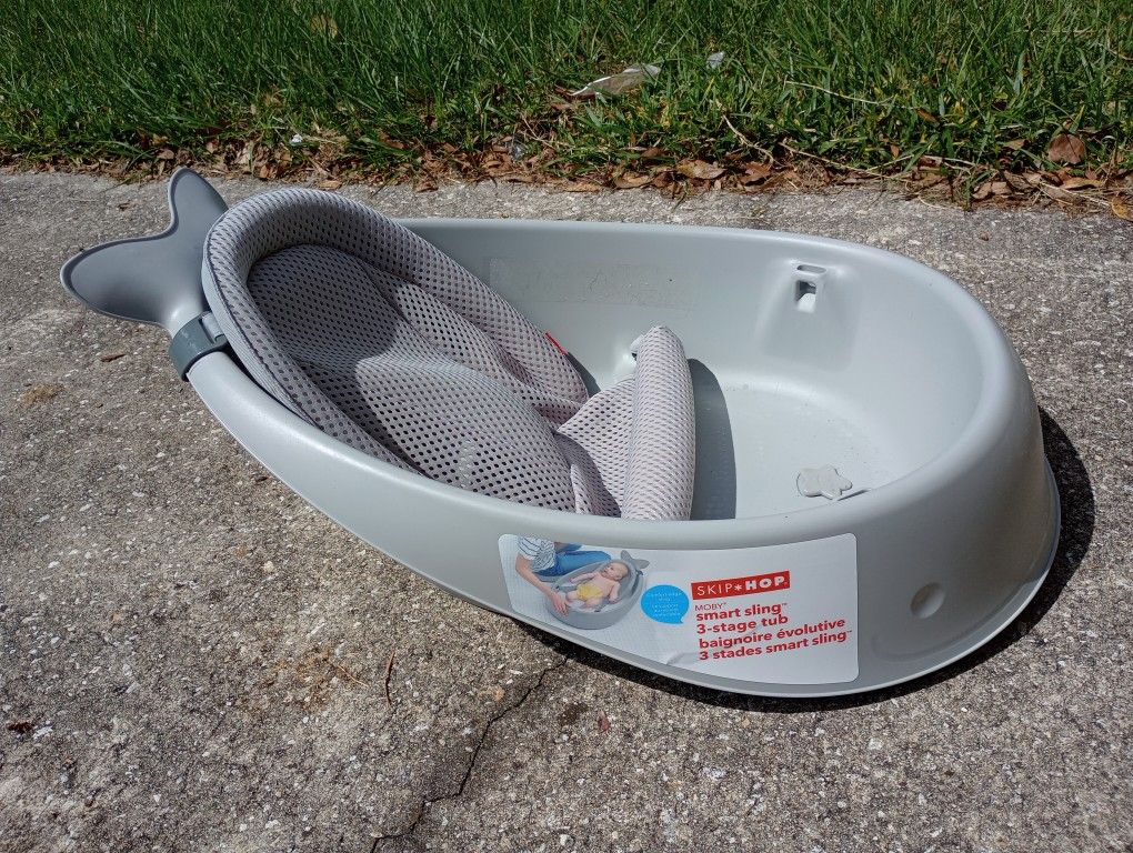Skip Hop Moby Baby Bathtub Smart Sling 3-Stage *10.00 Firm*