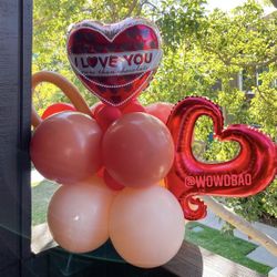 Balloon Bouquet Valentines 