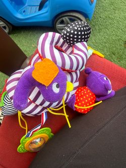Car seat stroller toy