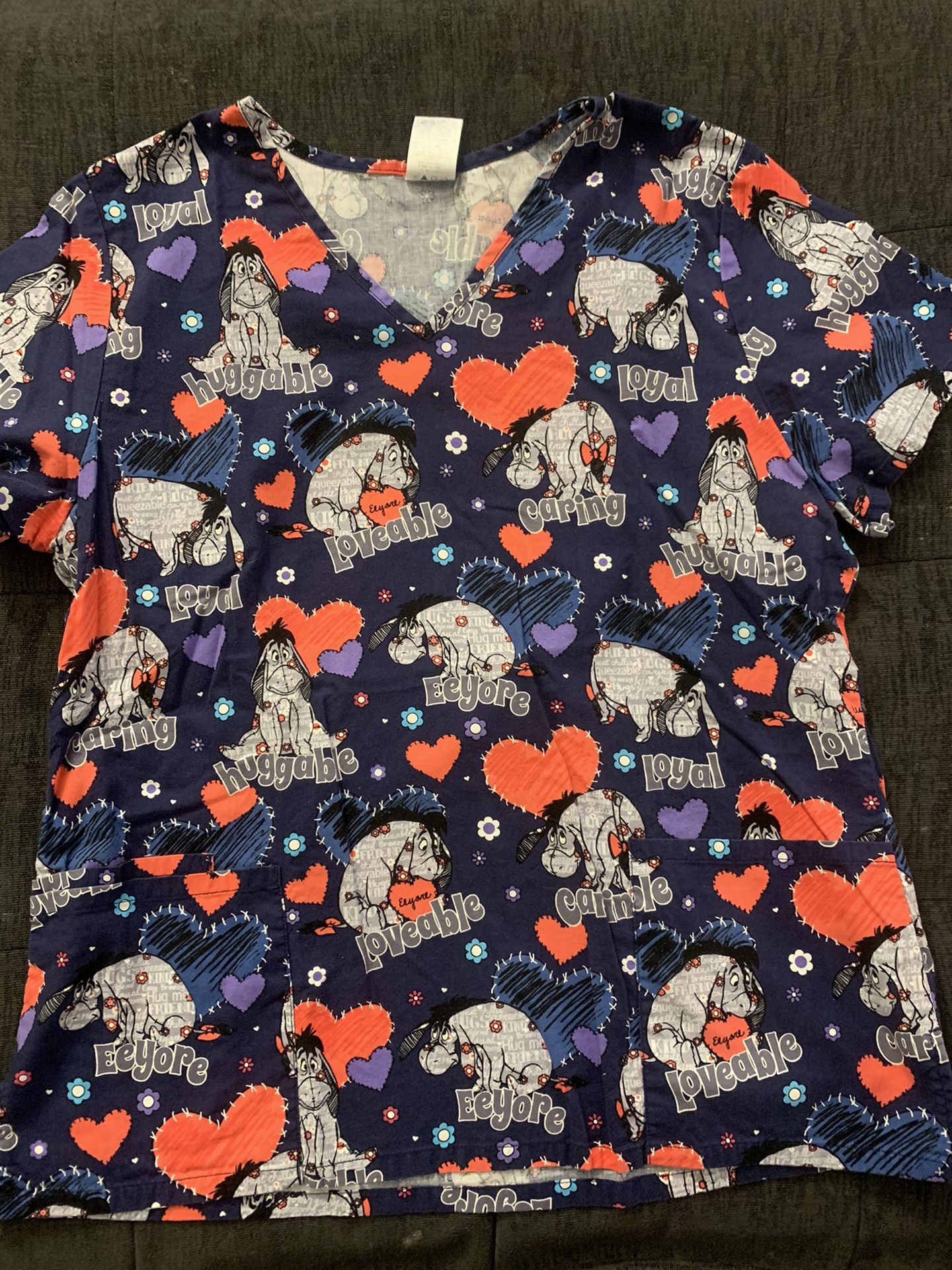 Eeyore scrub Top