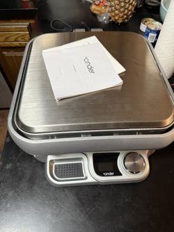 Grill Precision! Cinder  New Out Of Box With Books 