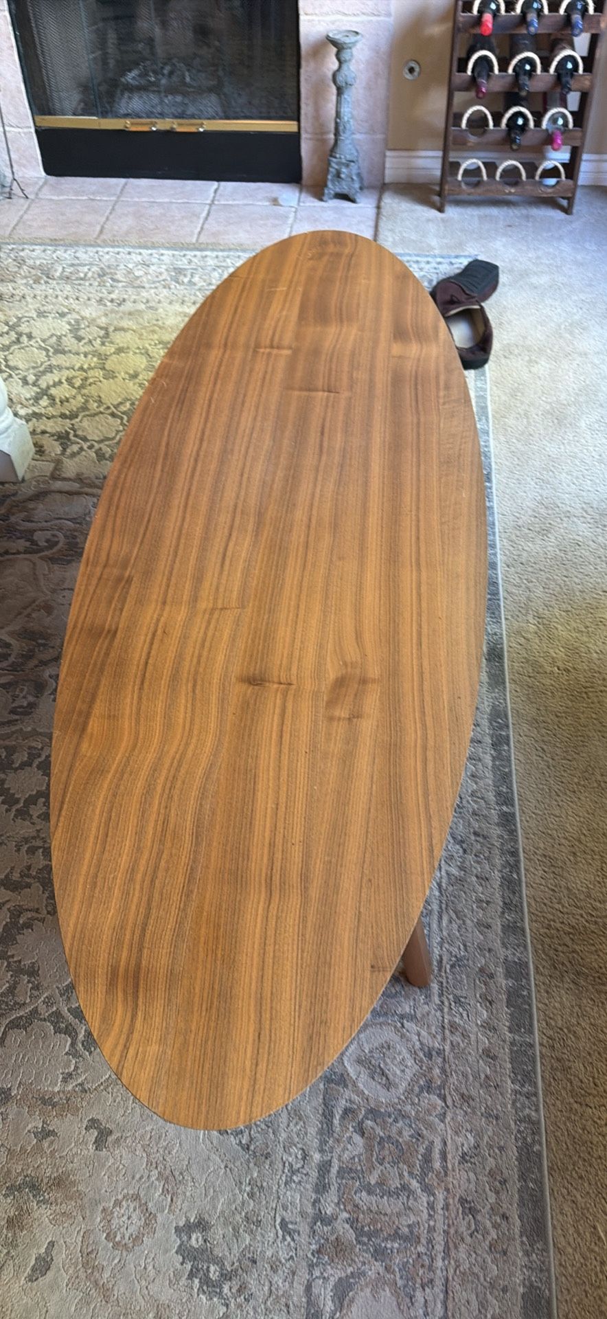 71” Wooden Surf Table