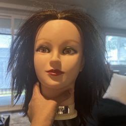 Mannequin Head with Hair (Human Hair)