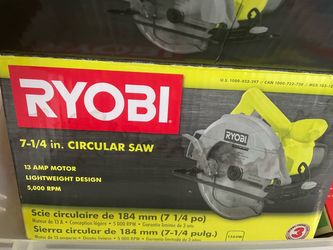 Ryobi Corded Power Tool Lot - Saw, Grinder & Sander